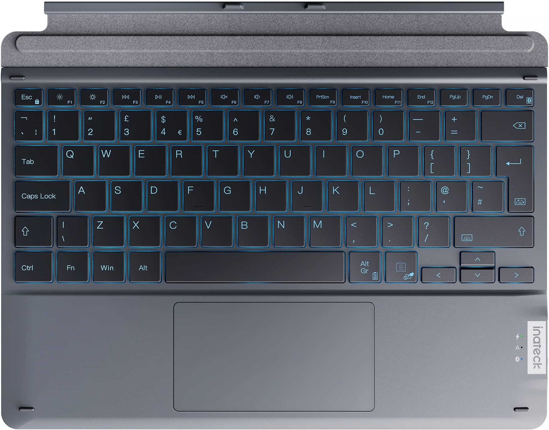 Inateck Surface Pro 9 Keyboard Compatible with Surface Pro 9/8/X, with 7-Color Backlight, KB05111