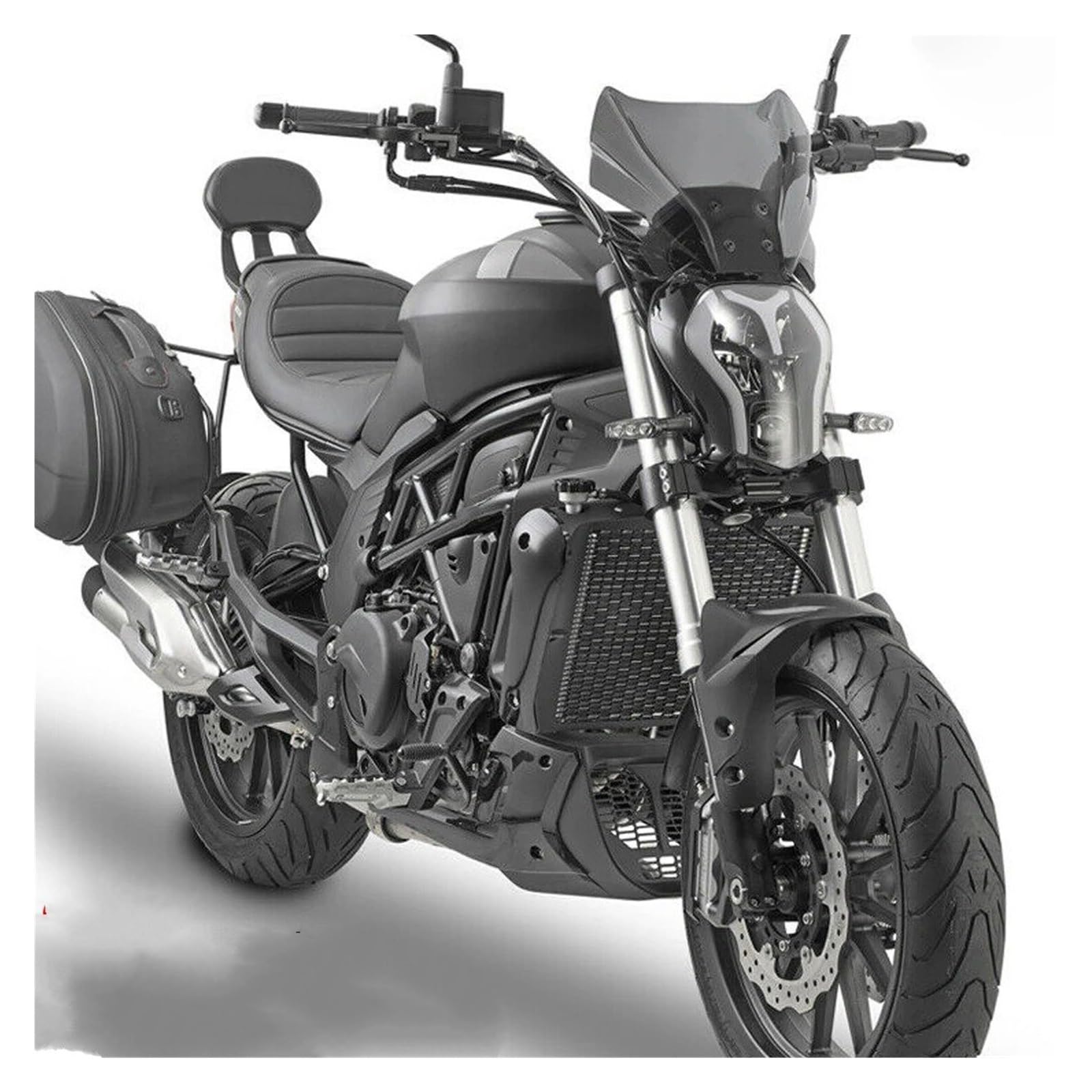 Parabrezza Moto Per BENELLI Per 502 C 2019 Parti Motociclo Parabrezza Parabrezza Paravento Deflettore Moto Per Parabrezza(Transparent)