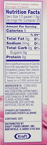Vista 30 de Crystal Light On The Go Peach Mango con mezcla de bebidas de cafeína, caja de 10 paquetes (paquete de 8)
