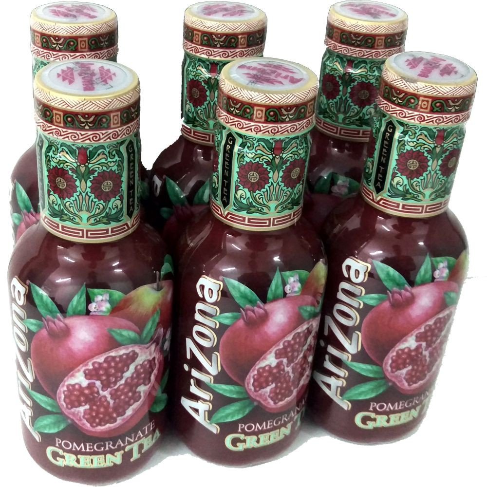 Arizona Ice Tea Green Tea Pomegranate 6 x 0,5l PETFlasche (grüner