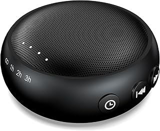 Mini Sound Machine for Sleeping with 30 Soothing Sounds 36 Volume Control Portable Travel White Noise Brown Noise Machine for Baby Kids Adults Noise Canceling Machine for Office Privacy