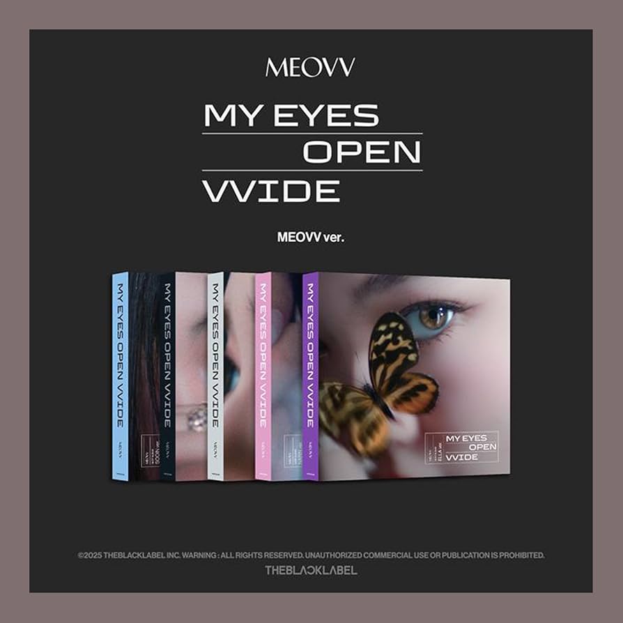 Amazon.com: MEOVV MY EYES OPEN VVIDE 1st EP Album (MEOVV - Random