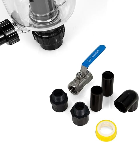 Miniatura 7 de Circupool Prefiltro TJ-16 Typhoon - Filtración ciclónica para piscinas de hasta 60,000 galones - para una fácil instalación de reacondicionamiento