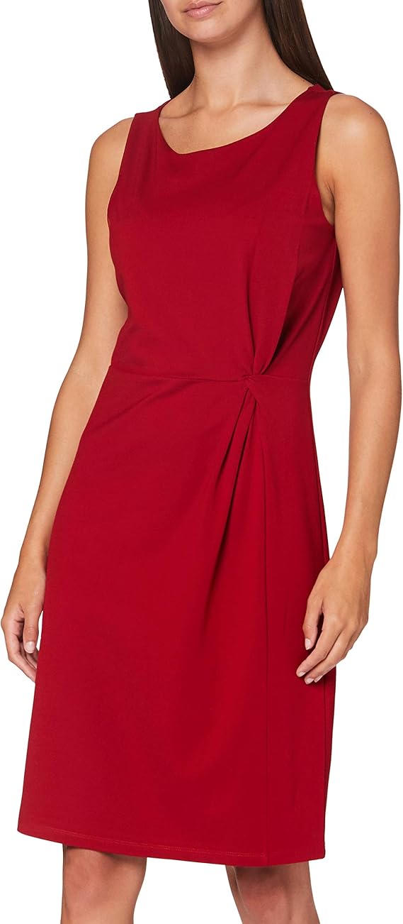 comma Damen 81.007.82.5514 Kleid, 3868 rot, 32 : Amazon.de: Bekleidung