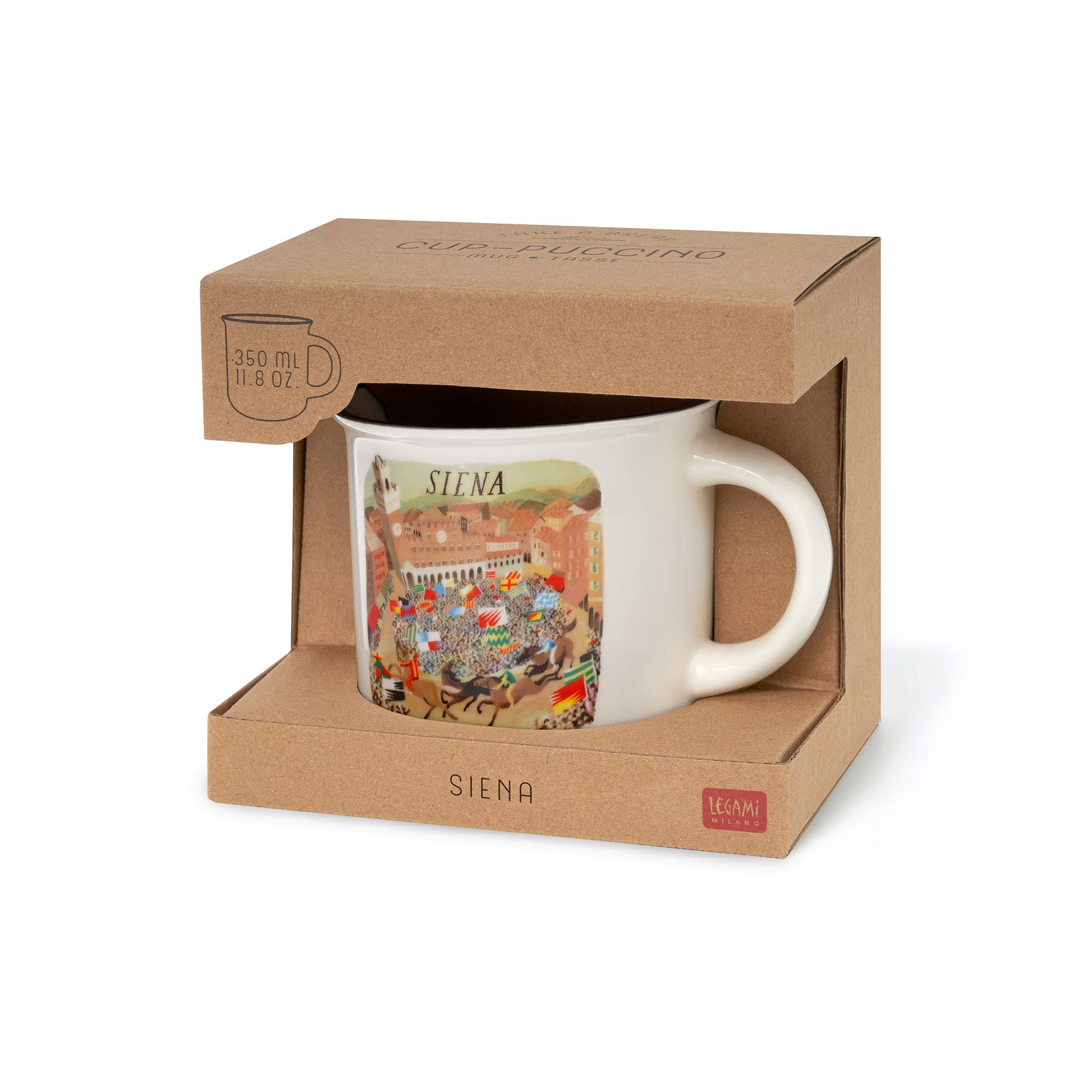 Tazza Porcellana Torino - Bone China, 350 Ml, Lavabile, Design Marco Marella - Foto 7