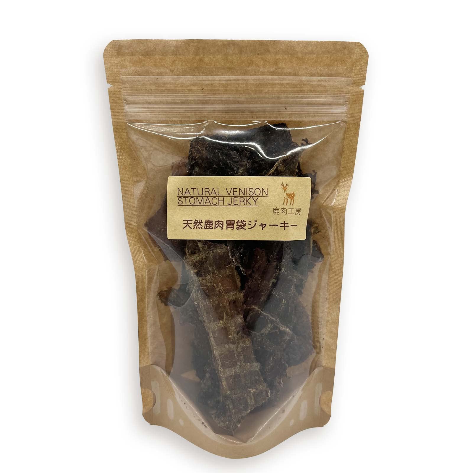 Amazon | 鹿肉 胃袋 ジャーキー （25g 1袋）犬用 おやつ 無添加 国産