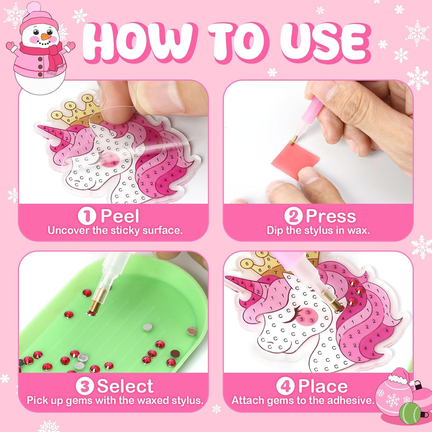 MJartoria Bundle - Advent Calendar 2025 for Girls Kids Christmas Accessories for Elf Doll and DIY Diamond Painting Keychain Advent Calendar