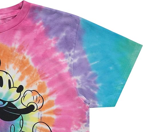 Miniatura 4 de Disney Camisa de Mickey Mouse para hombre, camiseta clásica de Mickey Mouse Tie Dye, camiseta gráfica de Mickey Mouse