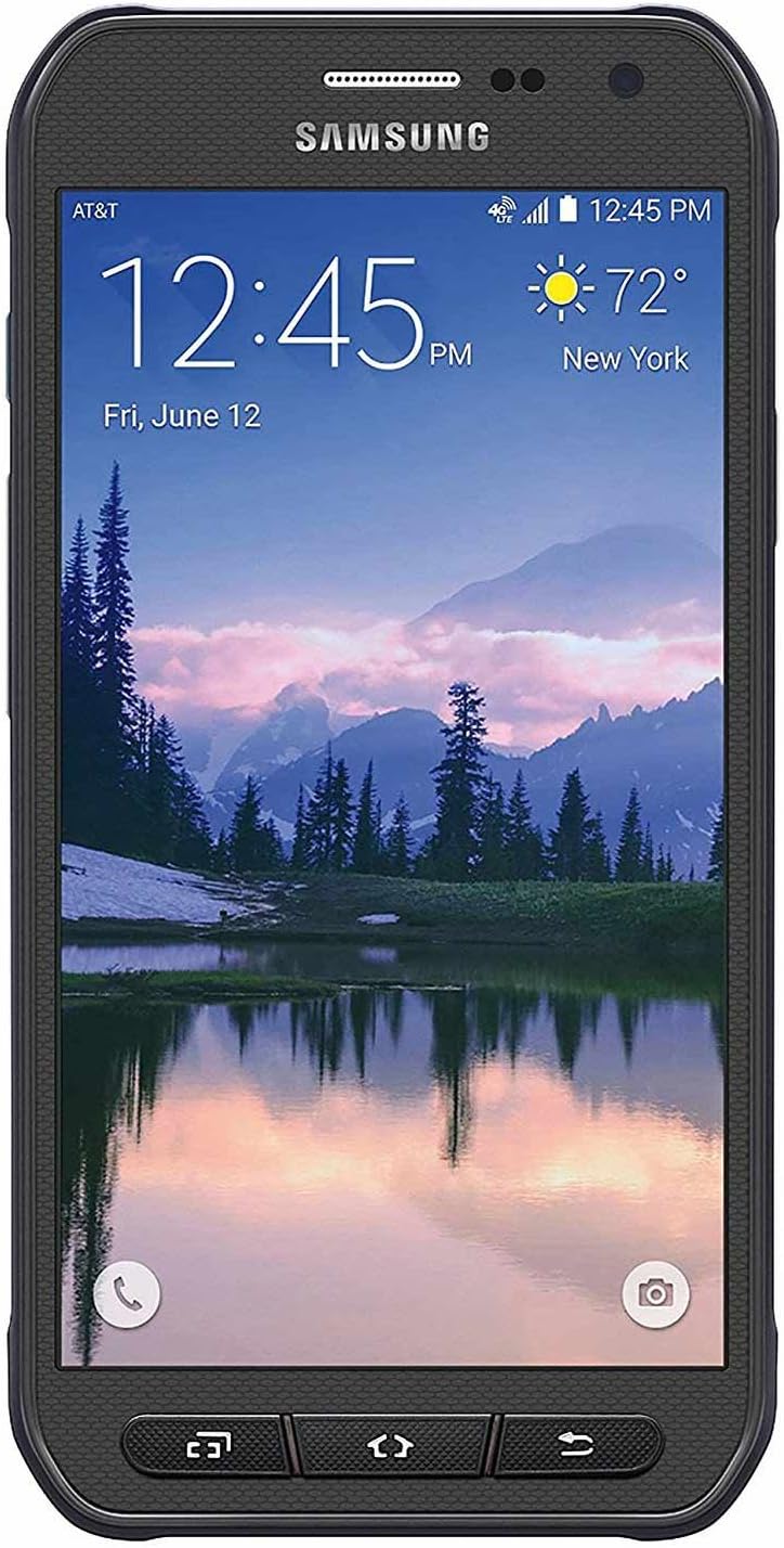 Samsung Galaxy S6 Active G890A (64GB) 5.1" Rugged Waterproof IP68 GSM Unlocked Smartphone (Grey)