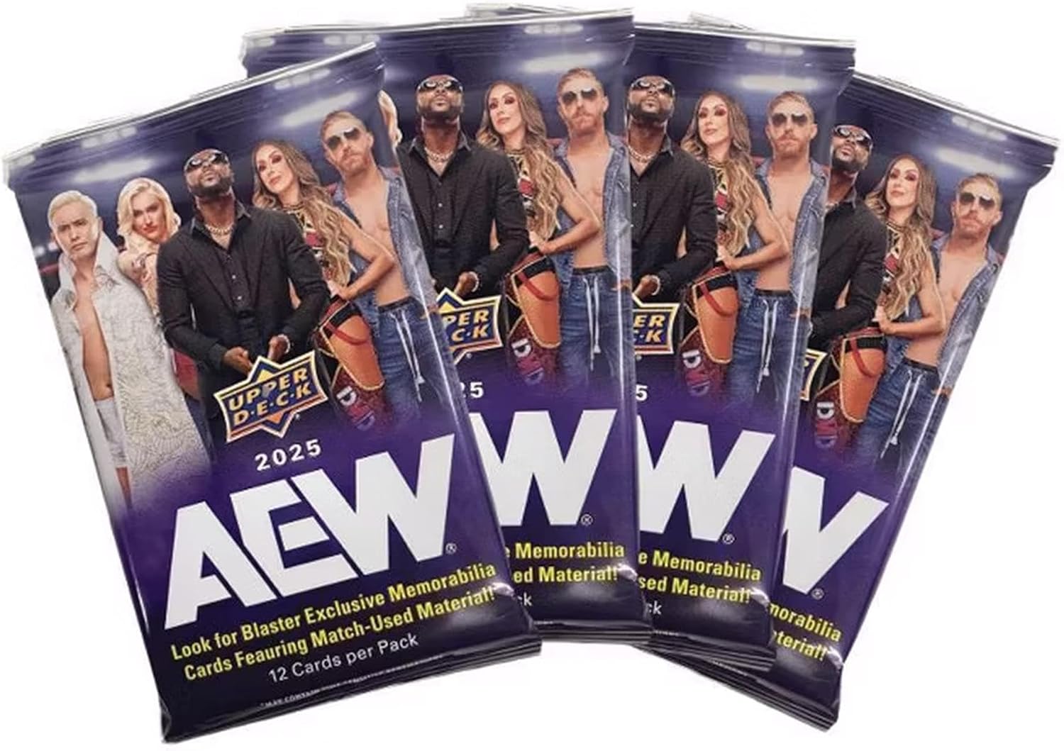 2025 Upper Deck AEW Wrestling Trading Cards Blaster Box