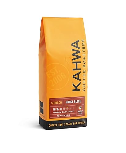 Miniatura 9 de Kahwa Cuban - Granos de café cubanos mezcla de café tostado oscuro café de grano entero bolsa de 2 lb