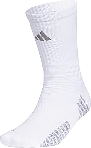 adidas Select Basketball Crew Socks (1 pair) for team sports, boys girls men women