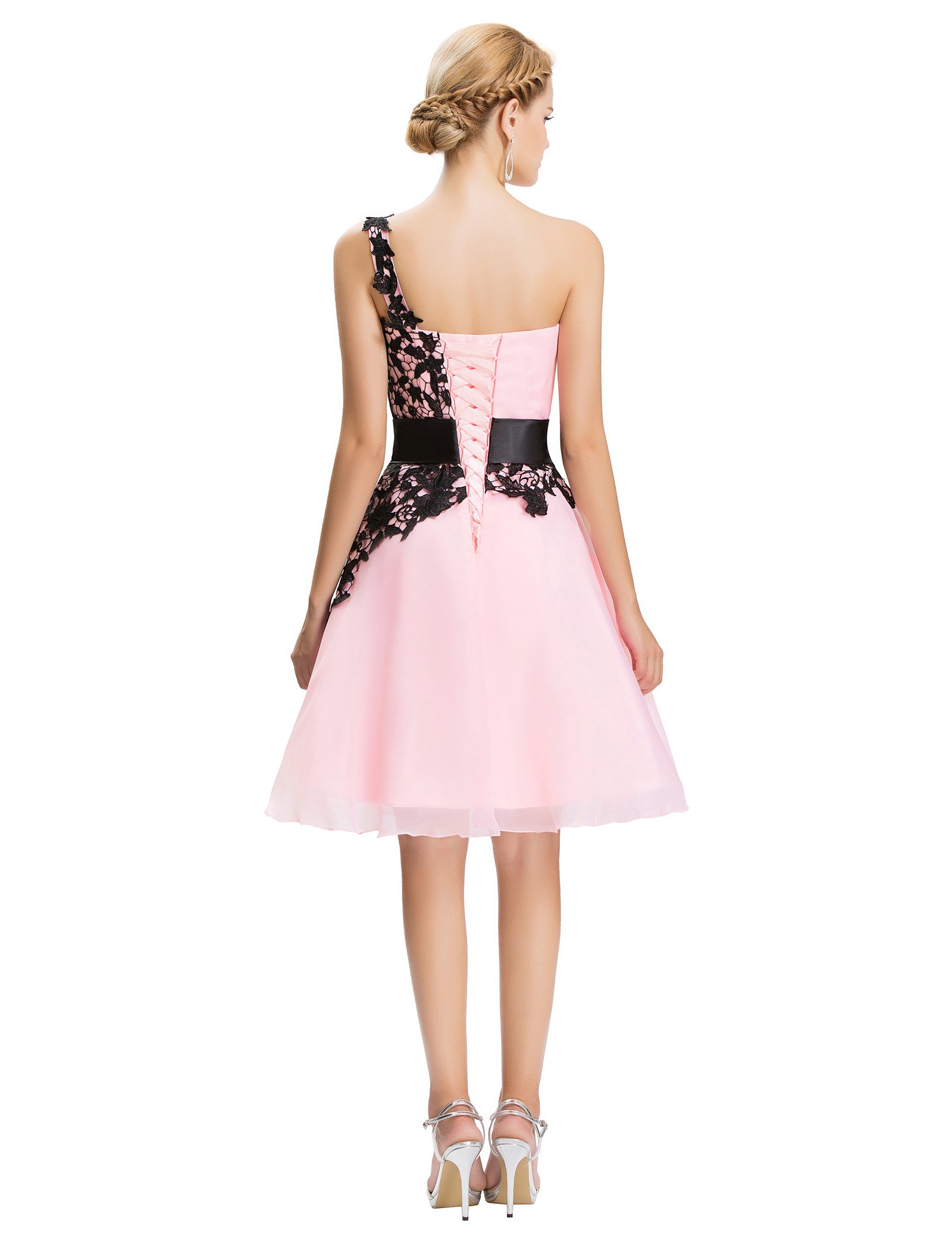 graduation dress size 16 White Tiered Eyelet Midi Graduation Dress with Buttons White / XSmall main image 0