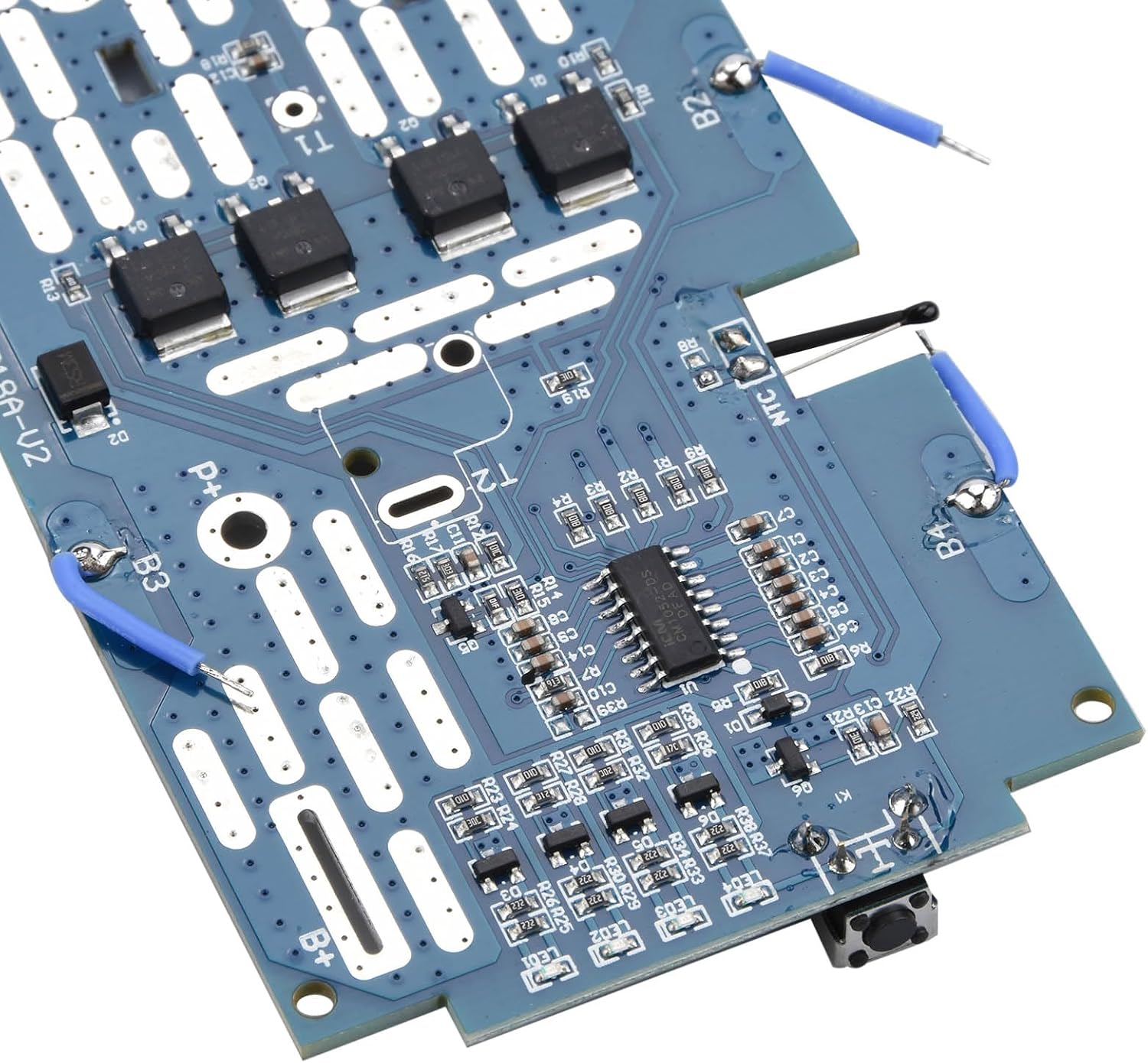 Battery Protection Shell Case with Electronic Circuit PCB Board Fits for Ryobi 18V P103 P108 Battery image 5