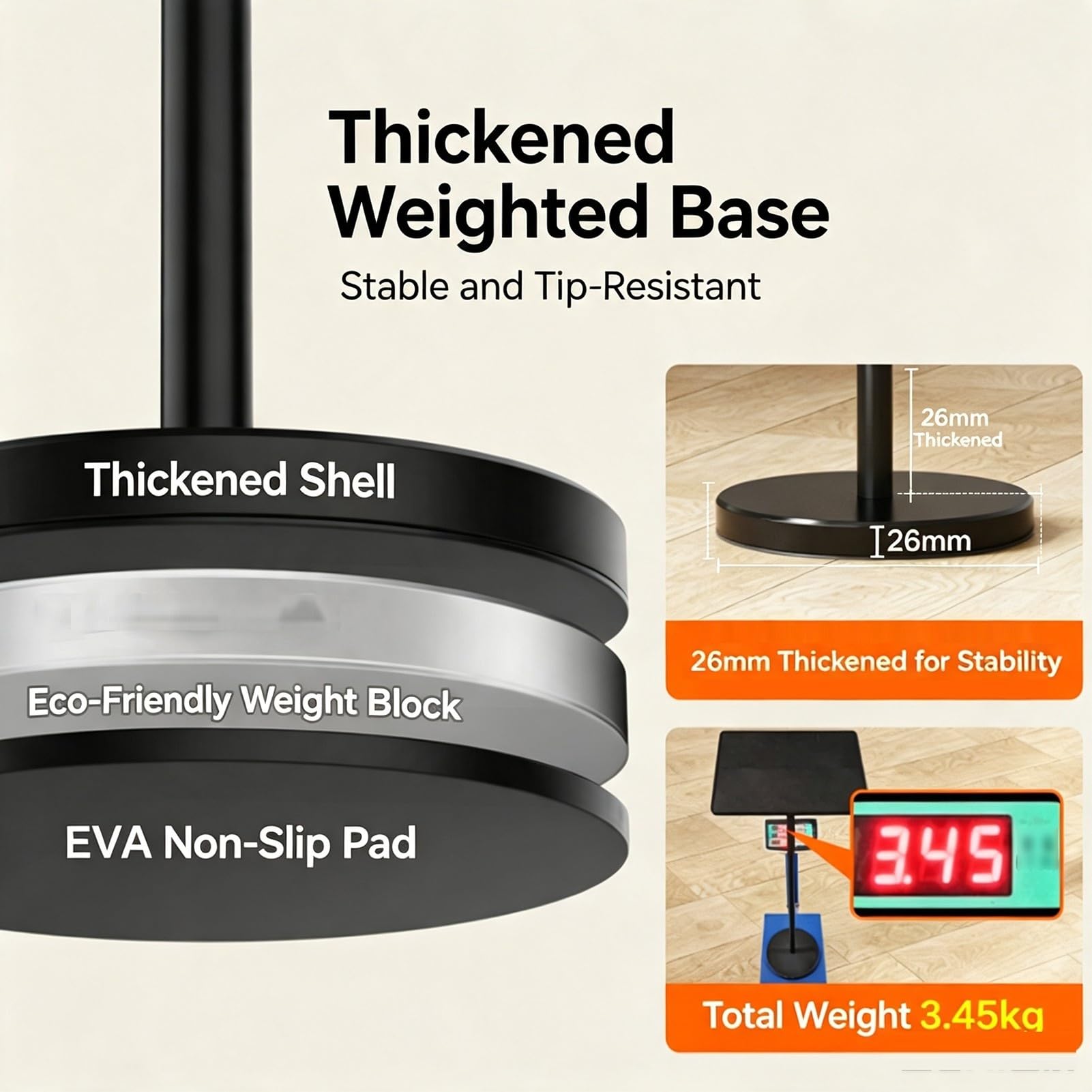 Soporte For Proyector Portátil, Estante For Computadora De Altura Ajustable