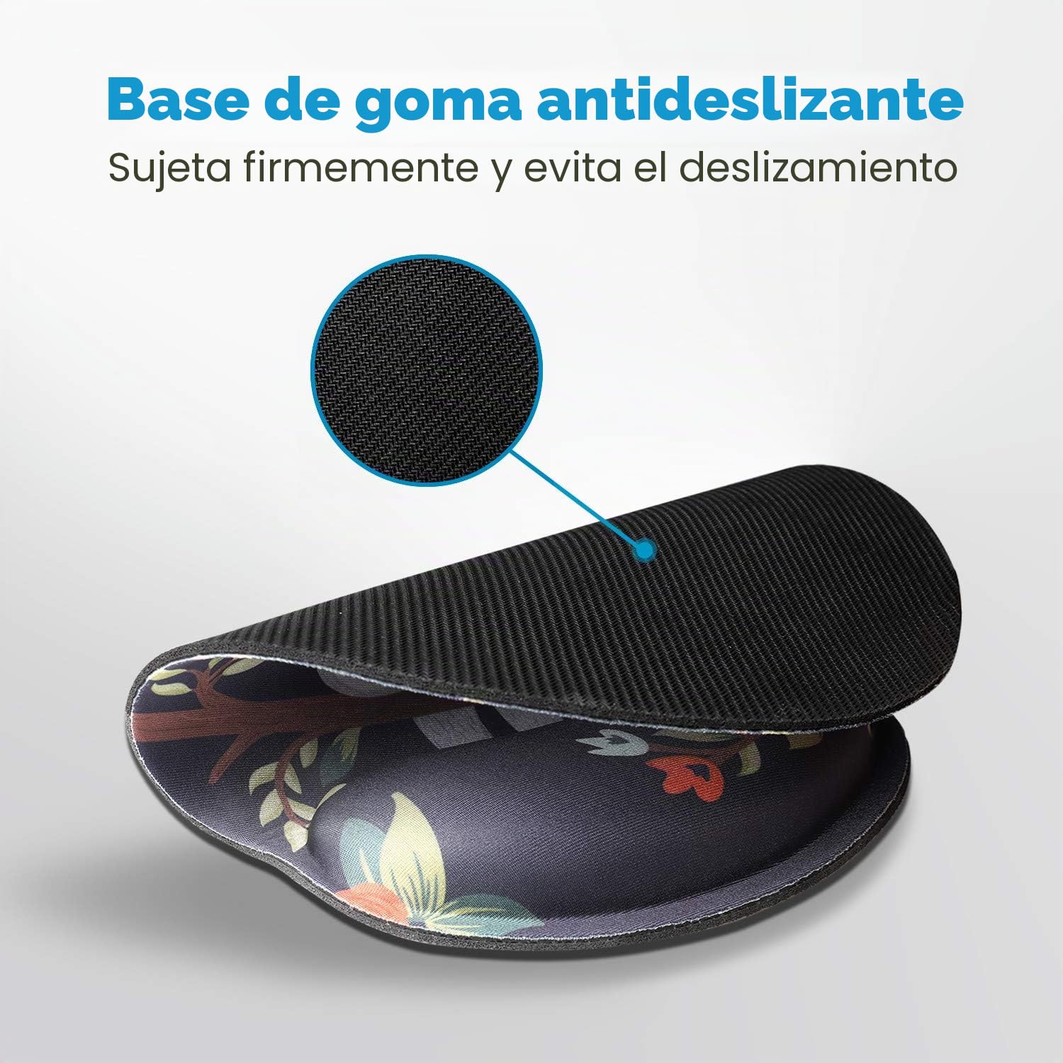 AOKSUNOVA Alfombrilla Raton Ergonomica Almohadilla Raton Reposamuñecas Alfombrilla para Raton Gel