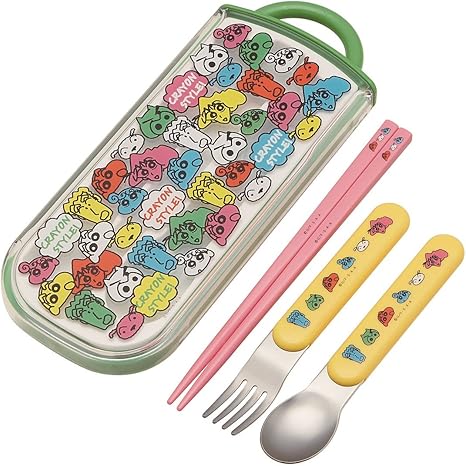 Amazon スケーター トリオセット スライド式 箸 スプーン フォーク セット クレヨンしんちゃん 日本製 Tcs1am 弁当用箸 カトラリー オンライン通販