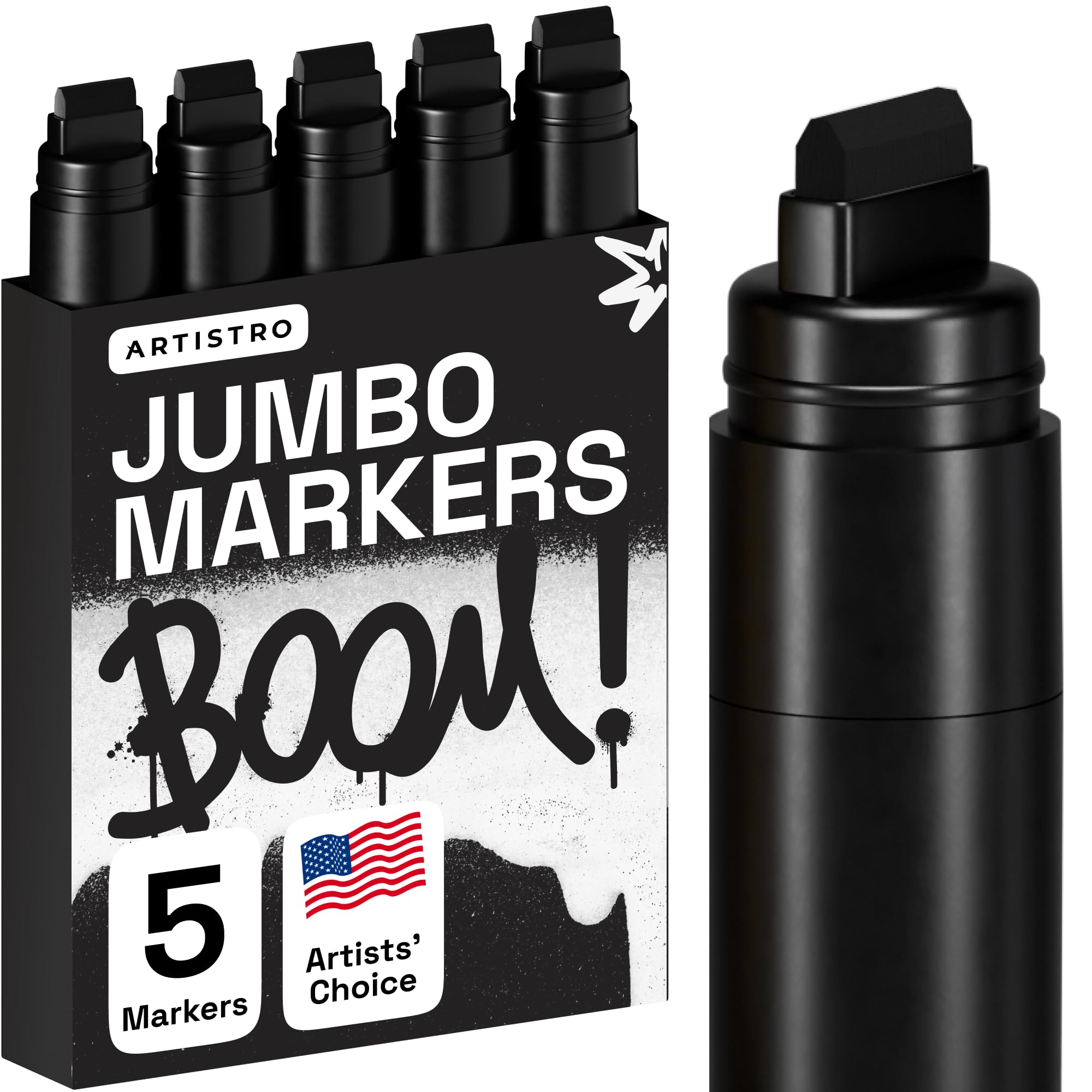 Fine Tip Black Paint Pen For Canvas Black Paint Markers Acrylic