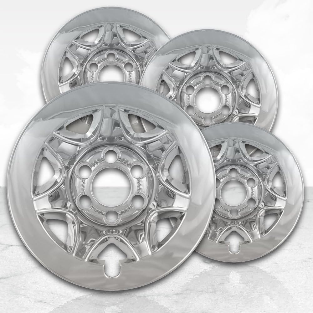 Upgrade Your Auto 17" Chrome Wheel Skins (Set of 4) for GMC Sierra 1500 2014-2018