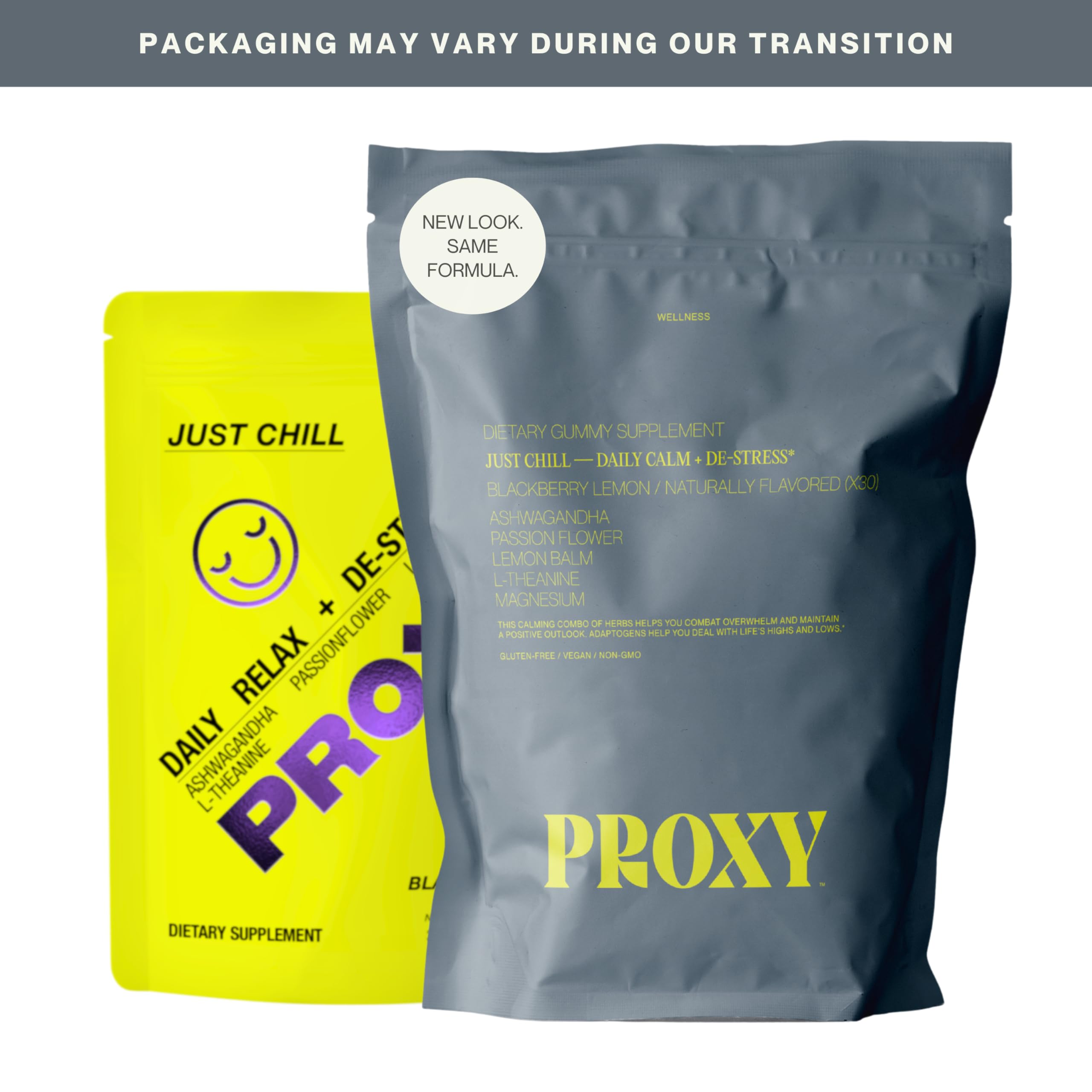 サプリメント pukey0603wan Amazon.com: PROXY Just Chill Calm Gummies with Ashwagandha