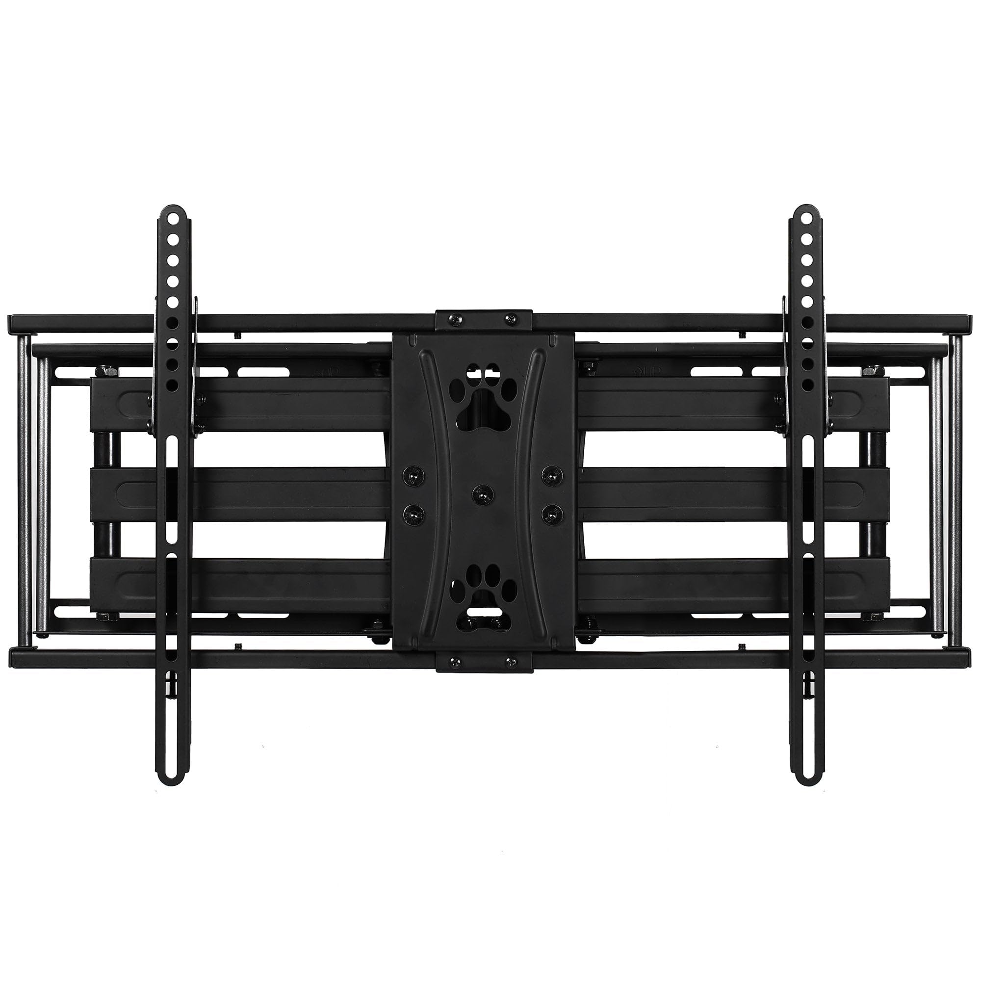 Cheetah Supporto da parete per TV a doppio braccio articolato per TV da 20-80" fino a VESA 600 e 52,2 kg, si adatta a 16", 24" borchie da parete e include un cavo HDMI da 3 m e una bolla magnetica a 3