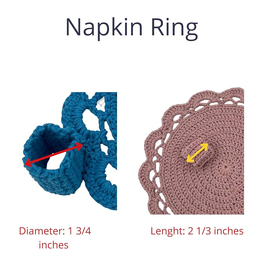 ランチョンマット&ナプキンセット　６枚セット　花の刺繍　カットワーク 0400017544038an_1