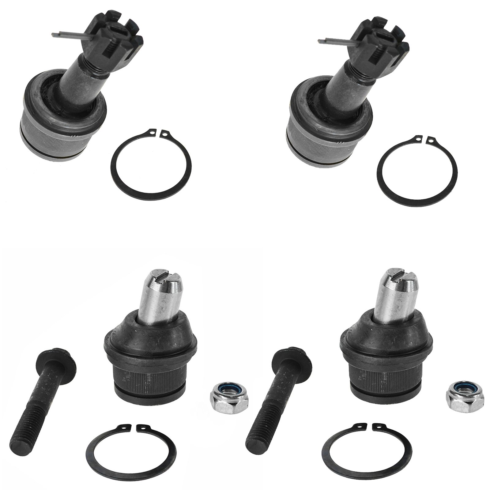 TRQ PSA63276 4pc Ball Joint Set
