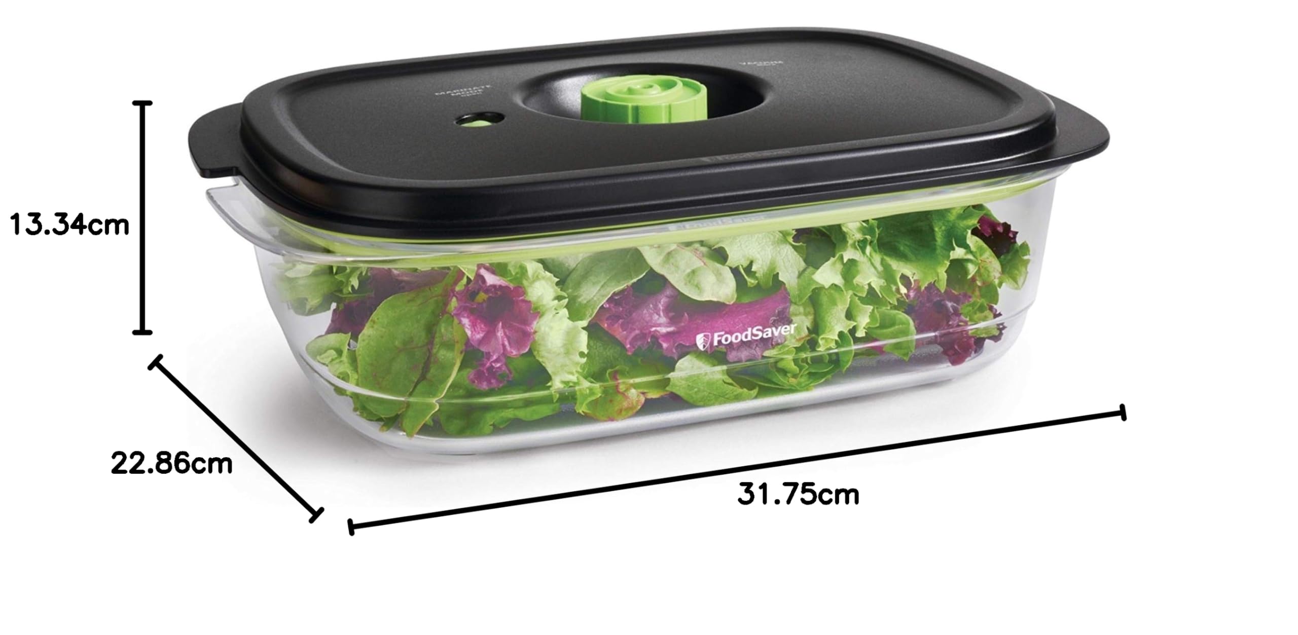 FoodSaver Vakuumbehälter für 10 Tassen, BPA-frei, spülmaschinenfest, transparent