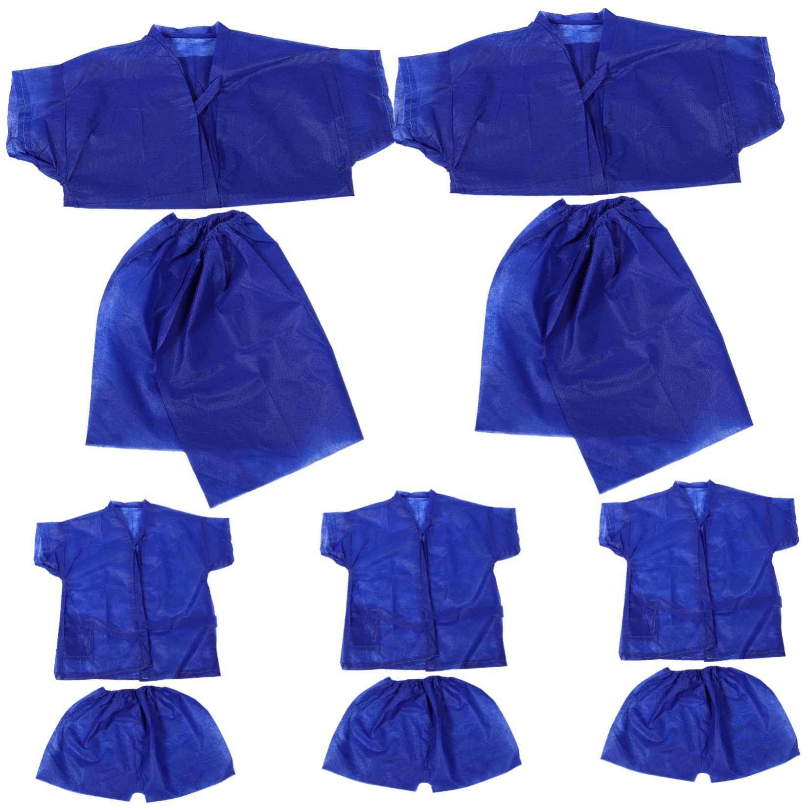 BESPORTBLE Sets Men's Women's Disposable Sauna Suits Comfortable Easy to Use Body Spa Suit