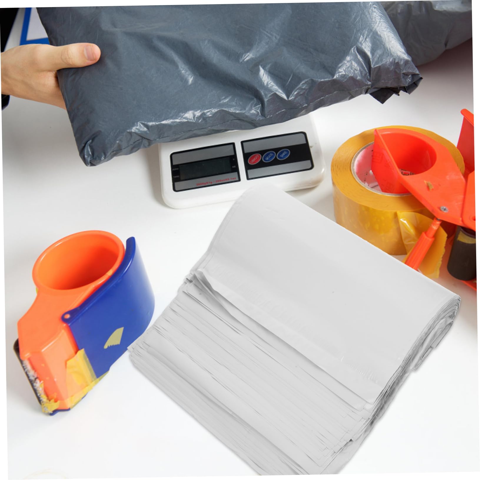 100 Pezzi Buste Per Spedizioni in Buste Postali Resistenti Per Abbigliamento Con Chiusura Adesiva a Pressione Per Spedizioni Portatili Per Piccole Imprese