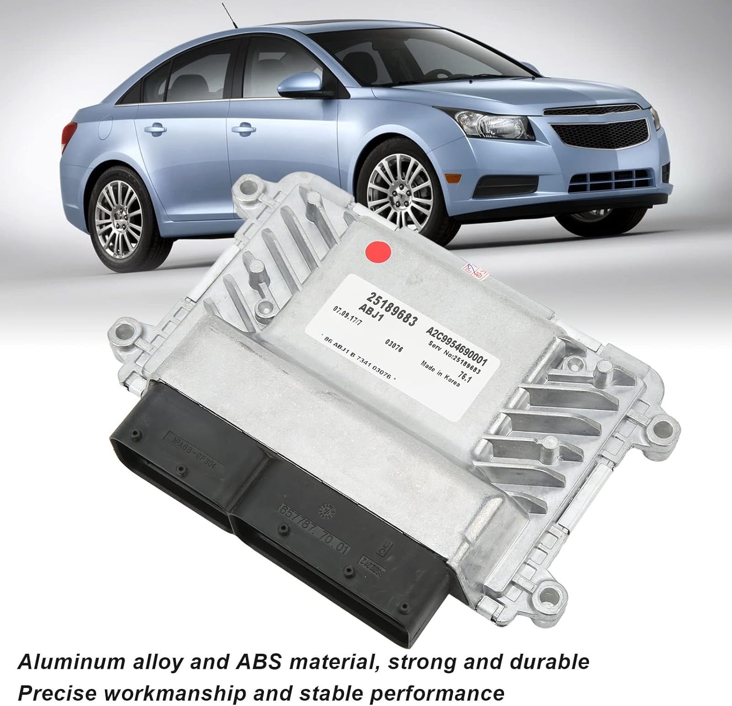 25189683 Car ECU ECM Engine Computer Board Control Unit Module in Your 2012-2013 Chevy Cruze Shockproof Low Wear Replacement