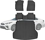 Floor Mats for 2025 2024 2022-2023 VW Volkswagen Taos TPE All Weather Protection 2 Rows Car Floor Liners Accessories Black