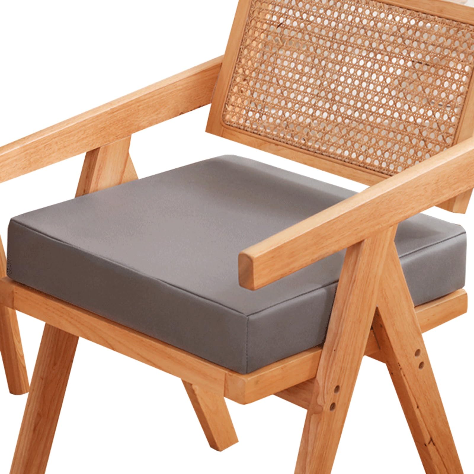 Uyeoco Colour3 Chair Cushion Seat Pads For Dining Waterproof Chairs With Thick Seat Cushions Square Padded Chair Seat Pads Comfortable Armchair Booster Fit For Home Office Car(,50X50x5cm)