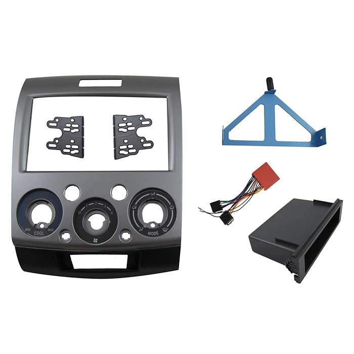 Buy Single/Double Din Car Dash Kit Harness for Mazda BT50; Ford Ranger