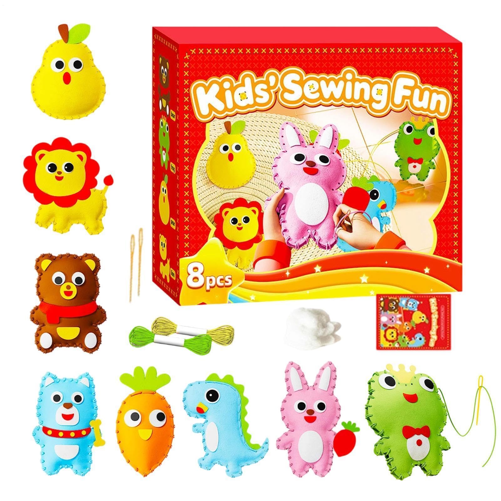 Kit di cucito per bambini Divertente Kit Educativo di Cucito Fai da Te