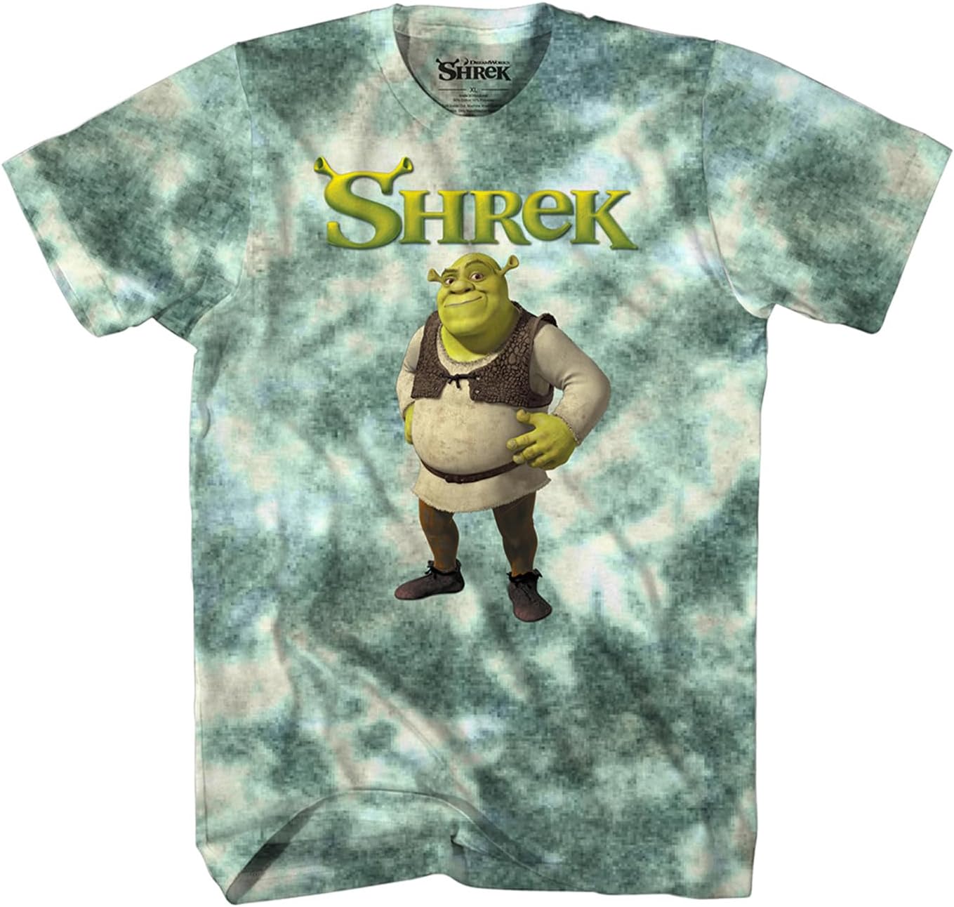 Mens Classic Movie Shirt, Donkey, Princess Fiona - Official Tie Dye T-Shirt