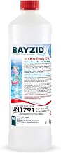 Höfer Chemie 1 kg Chlorine Liquid in Handy Bottle – Works Quickly and Reliably for Pool and Swimming Pool