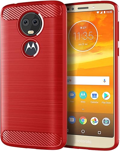 Miniatura 9 de Asuwish Funda protectora para Moto E5 Plus E 5 Supra con protector de pantalla y accesorios de celda de TPU suave delgada y suave, Motorola E5+