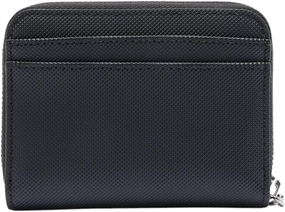 Lacoste Women's Daily City Small Zipped Billfold, Black, One Size