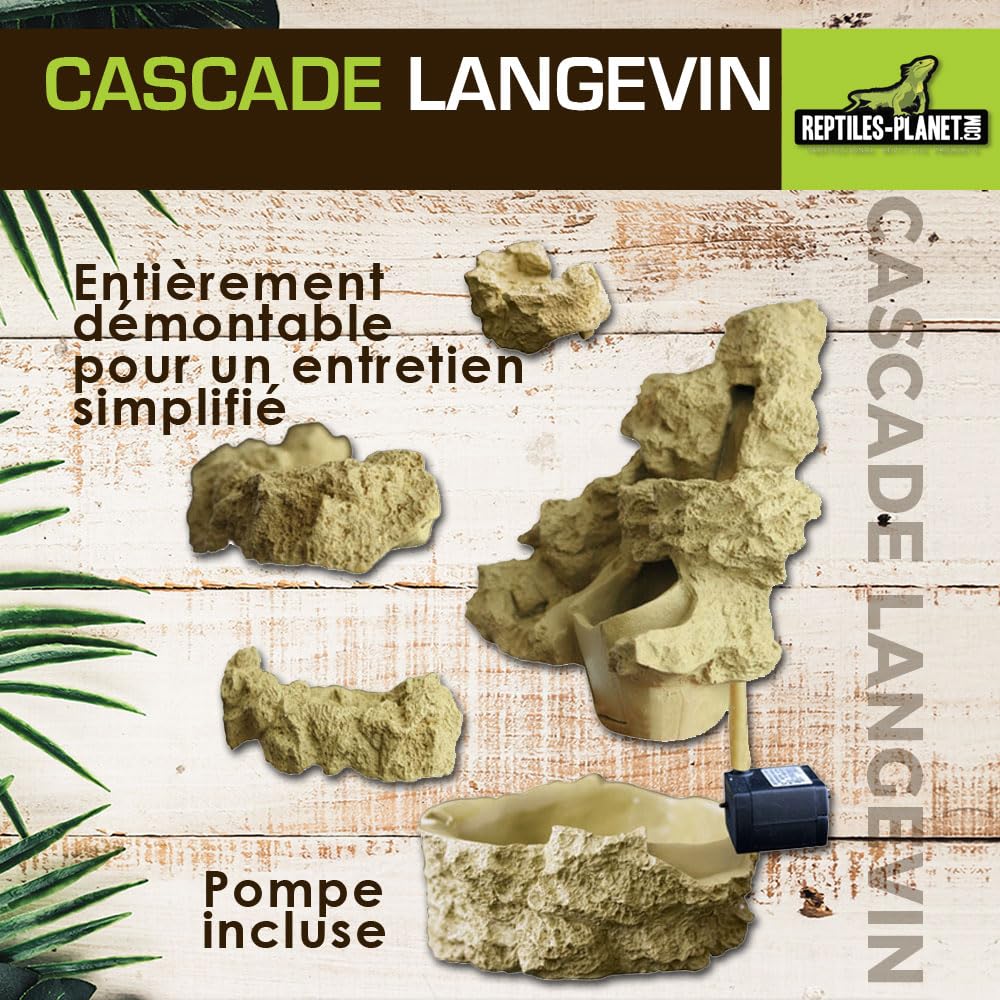 Reptiles Planet Cascade Langevin 20 X 21 X 23 cm