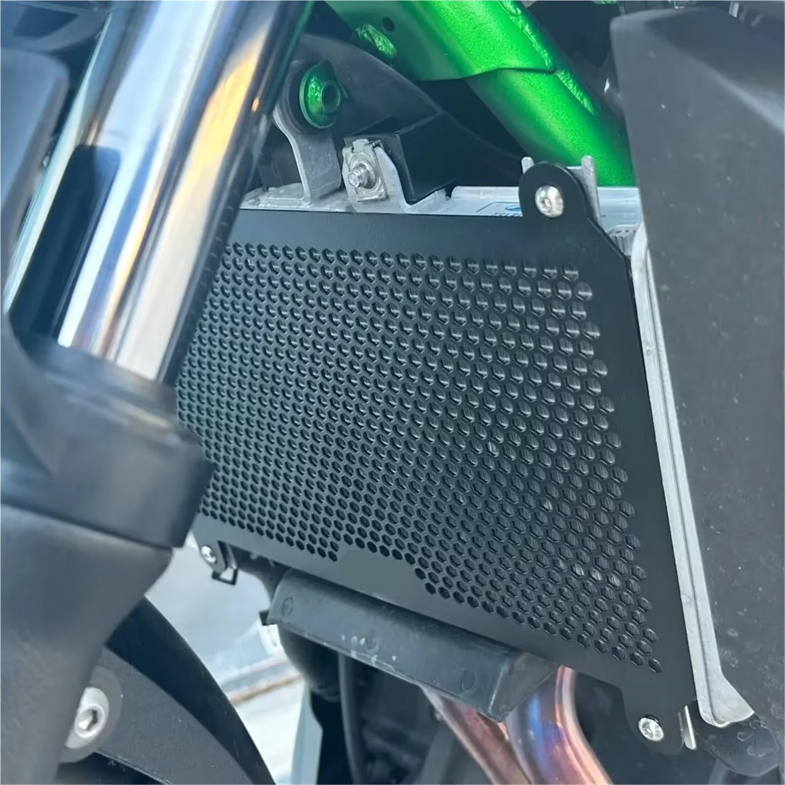 Moto Copri Radiatore Griglia Per Kawasaki Per Ninja 500 2024 2025 2026 Motociclo Copertura Della Griglia Radiatore | Accessori moto Copertura della griglia di protezione della protezione del radiatore