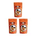 MOM - Meal of the Moment, Roasted Cheddar Cheese Makhana (Pack of 3) 52g / 56g - Gluten Free | Anti Oxidants | MSG Free | Zero Trans Fat | No added Preservatives and No Artificial Flavours gallery image