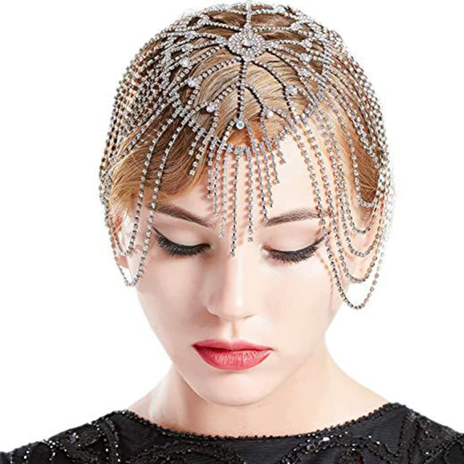 20s beaded headpiece