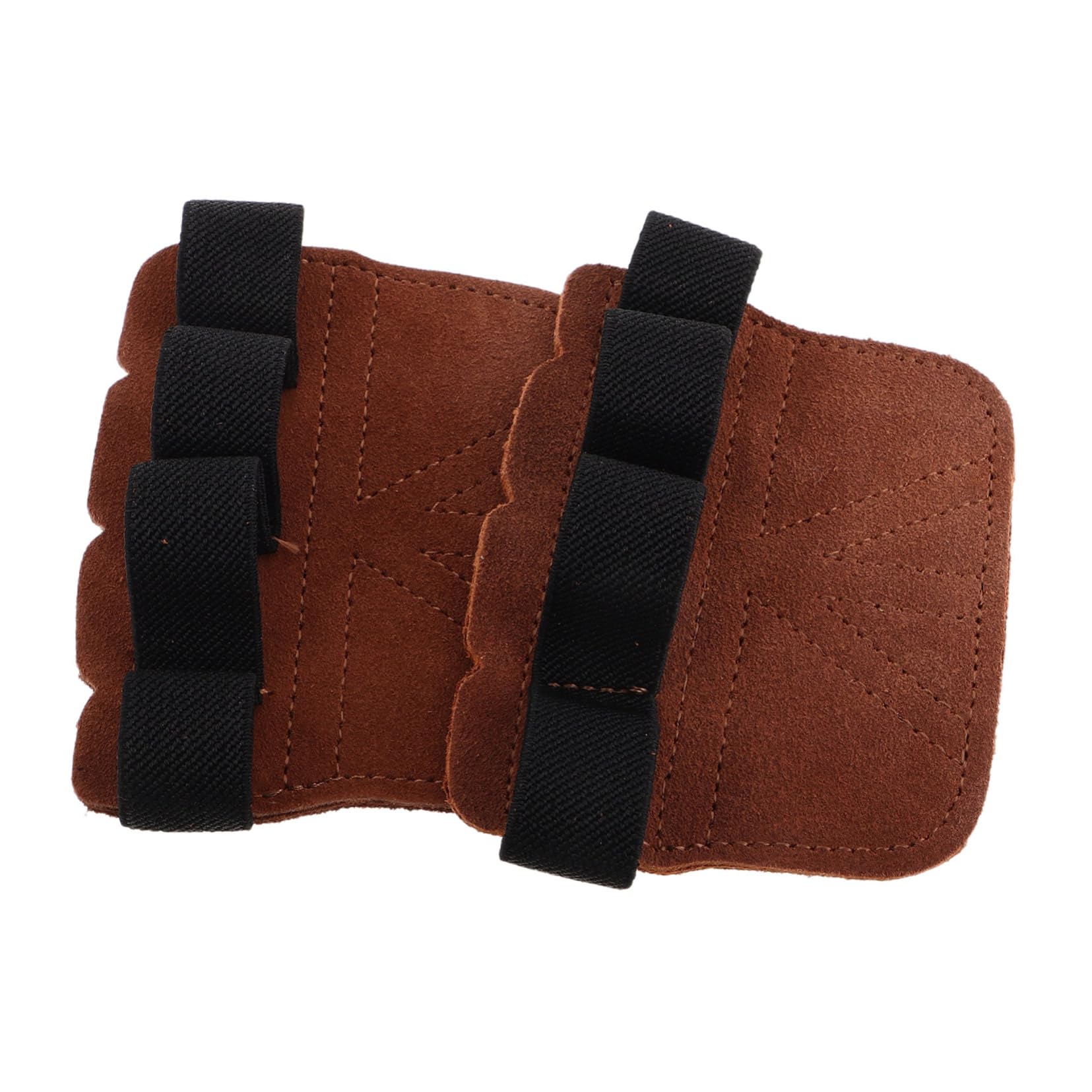 GALPADA Fake Leather Lifting Gloves Grip Pads for Weightlifting Hand Protection Equipment