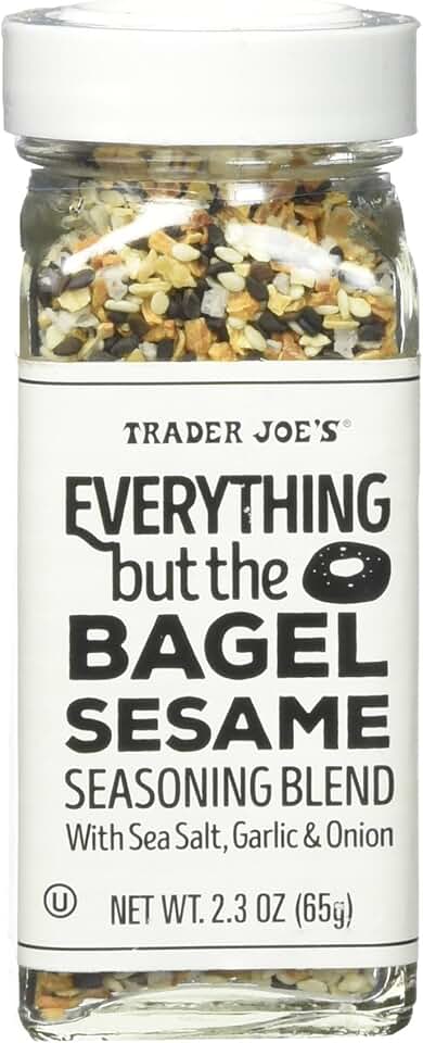 Trader Joe's Everything but the Bagel Sesame Seasoning Blend 2.3 oz, Pack of 1