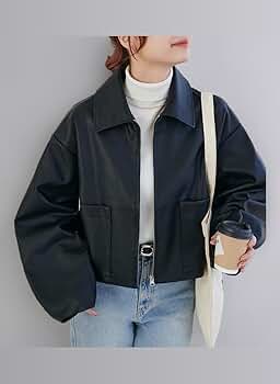 COOME エコレザーショートジャケット Eco Leather Short Jacket(エコレザー ショートジャケット