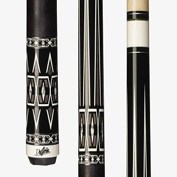Dufferin D-539 Billiards Playing Cue Pool Stick Black Irish Linen Wrap Hard Rock Maple Everest Tip