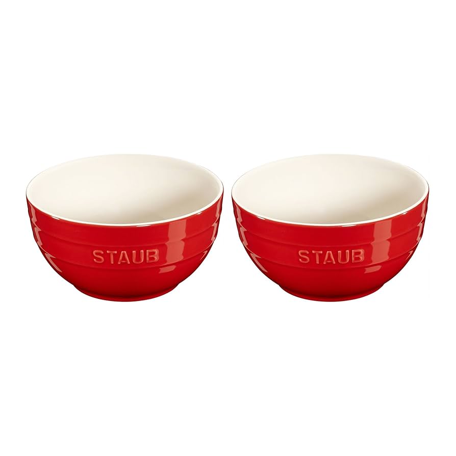 STAUB CERAMIC BOWL 17cm 14cm 4個セット STAUB CERAMIC BOWL 17cm 14cm 4個セット