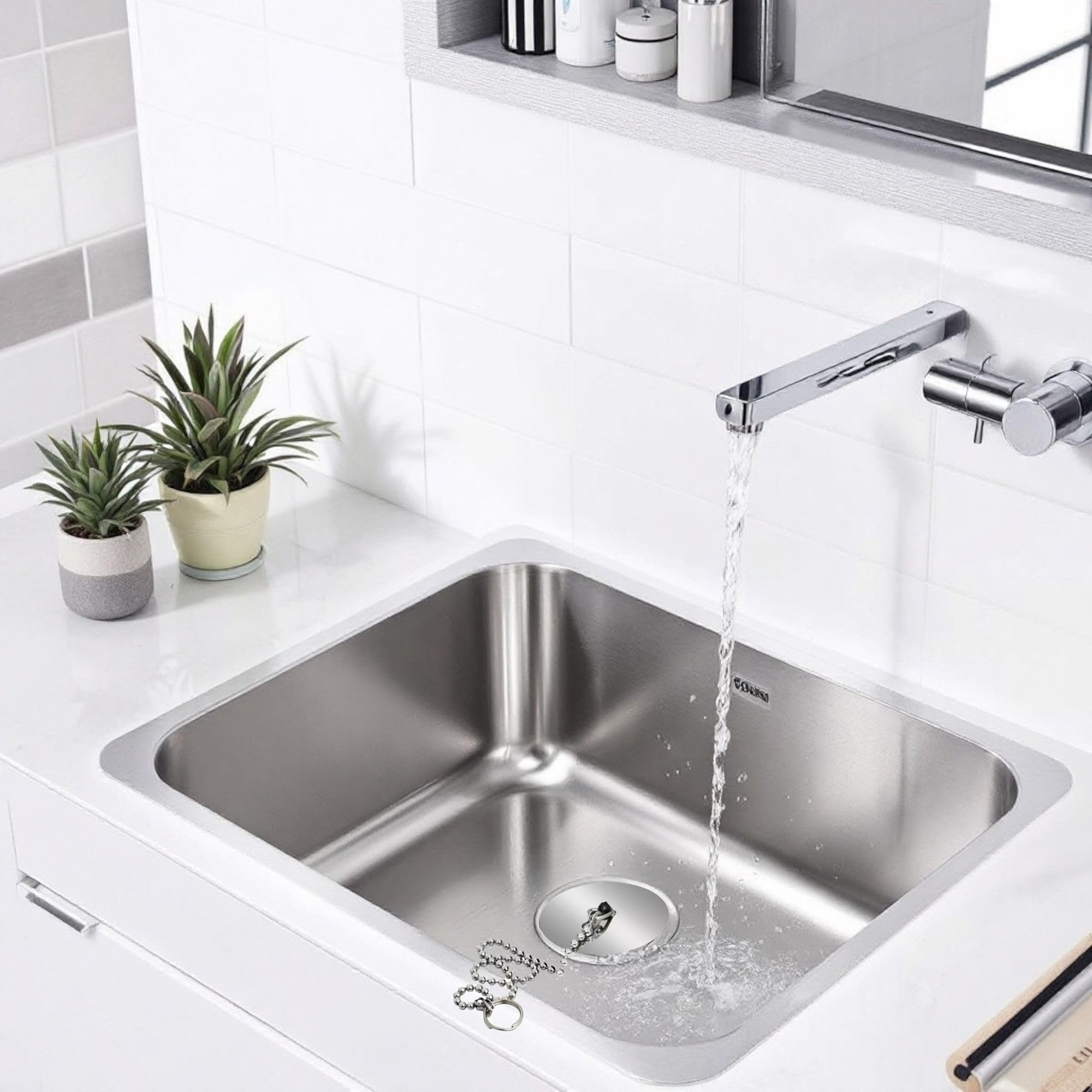 Tappo per vasca da bagno diametro 72 mm, tappi per vasca idromassaggio, guarnizione da 44 mm adatta allo scarico della vasca da bagno | Leroy Merlin