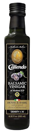 Caliendo Balsamic Vinegar of Modena of IGP, Authentic Italian, Dense & Dark, Density 1.18 8.5 Fl Oz 250 ml Bottle